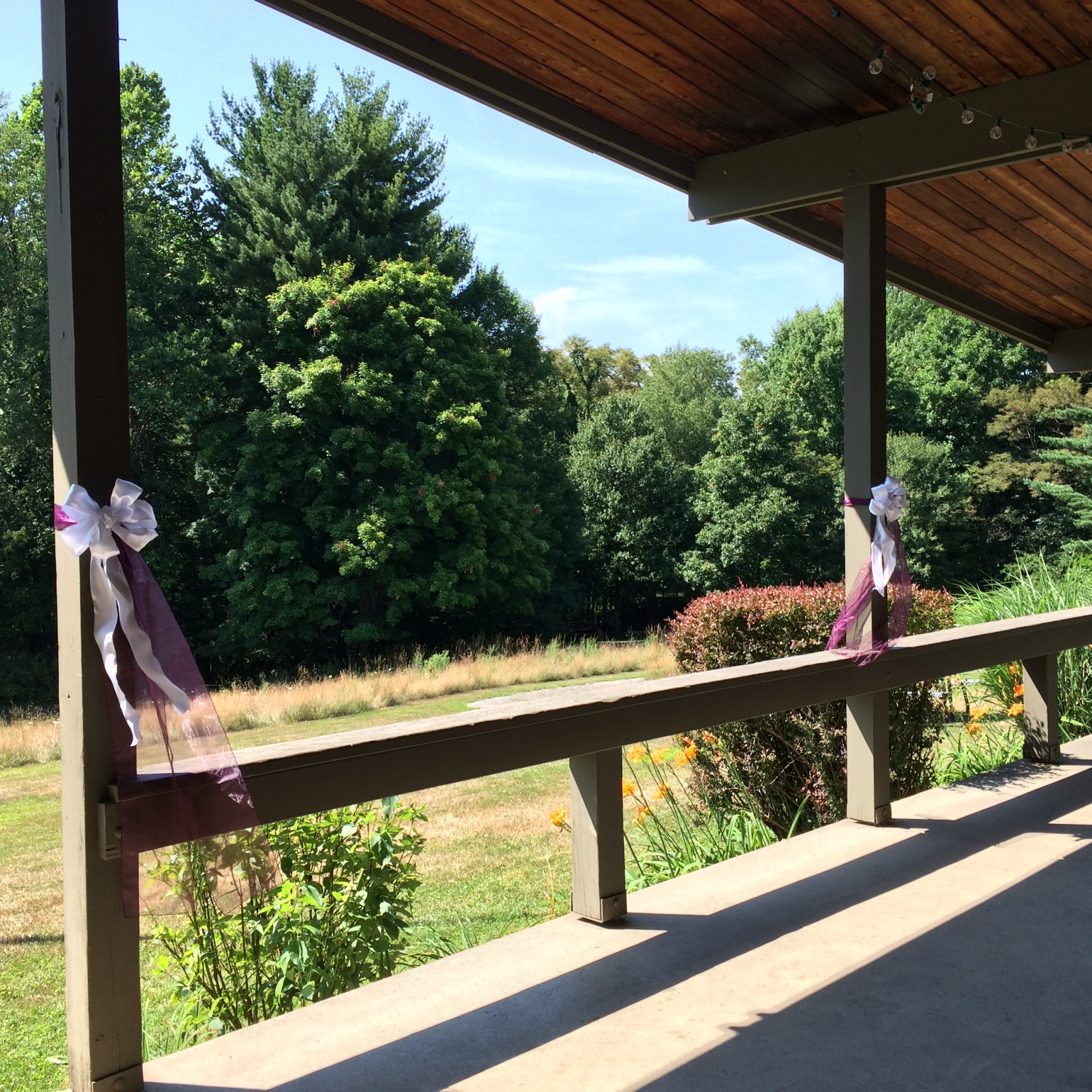 Front Porch View of Ohio Bird Sanctuary Education Building