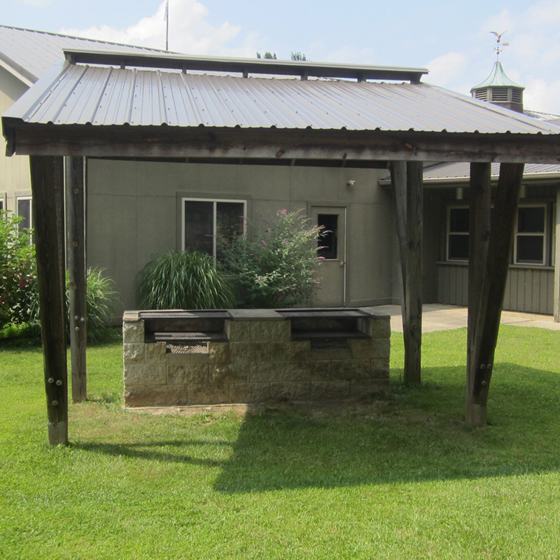 Outdoor Grill at Ohio Bird Sanctuary